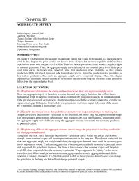 Economics Chapter 10 This Increases The Cost Production Shifting The