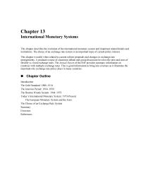 Economics Chapter 13 Homework Swiss Economy Will This Help Hurt The