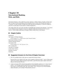 Economics Chapter 18 Homework What Kind Debt Rescheduled Paris Club Arrangement