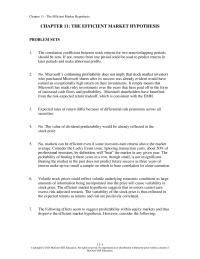 Investments & Securities Chapter 11 Because The Firm Initially Worth 100 Million