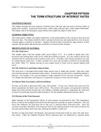 Investments & Securities Chapter 15 Under The Liquidity Premium Theory Longterm Rates