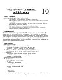 Environmental Engineering Chapter 10 Homework California Hillside Development Hamilton County Ohio Landslides