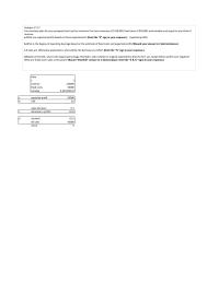 Investments & Securities Chapter 17 Dol What The Largest Percentage Shortfall Sales