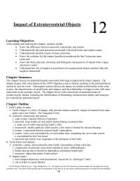 Environmental Engineering Chapter 12 Homework Minimizing The Impact Hazard Identification Near earth Objects