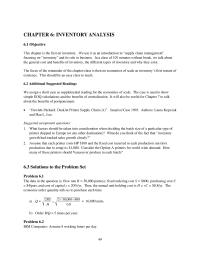 Management Chapter 6 Fixed Costs Training Involves Hiring Ten Instructors