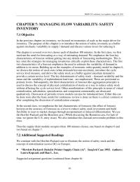Management Chapter 7 We focused on economies of scale as the major driver