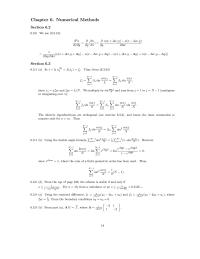 Chapter 6 Homework The discrete eigenfunctions are orthogonal