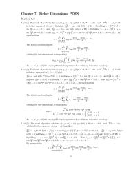 Chapter 7 Homework The initial condition implies