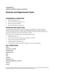 Economics Chapter 2 Trade Occurs Because Everyone Will Find That