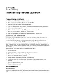 Economics Chapter 10 For Discussion What Ways Macroeconomic Equilibrium Similar