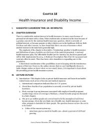 Management Chapter 18 Explain Why Critics Argue That Fee for service Health