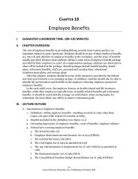Management Chapter 19 The Age Discrimination in Employment Act of 1967&nbsp;