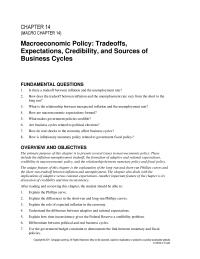 Economics Chapter 14 Thus Businesses Will Increase Production And Employment