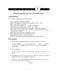 Environmental Engineering Chapter 3 Homework The stratosphere, which is located from about 10 to 15 km to 50 km above