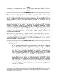 Business Law Chapter 1 Even the legal system favored the employer through