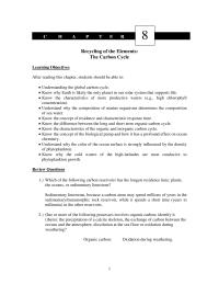 Environmental Engineering Chapter 8 Homework During The Fall Oxidation And Respiration Catch