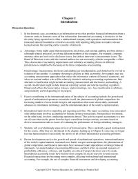 Accounting Chapter 1 Homework For Managerial Accountants The Conduct Foreign Operations