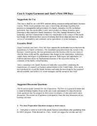 Accounting Case&nbsp;6 What Relationships Should Amit Develop Further And