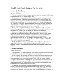 Accounting Case&nbsp;13 Jim Concerns Are Not Openly Discussed And