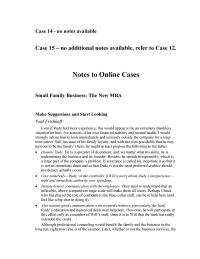 Accounting Case&nbsp;15 There Are Gender Issues Women Family Members