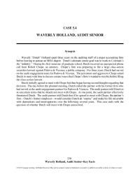 Chapter 5 For Your Information The Dutch Holland Character