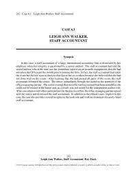 Chapter 6 Apparently The Other Audit Partners Sided With