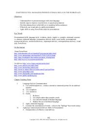 Chapter 11 Homework After Each Student Has Delivered Their Reading