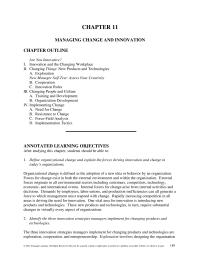 Chapter 11 Self interest Employees Typically Resist Change They Believe