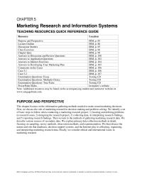 Marketing Chapter 5 This Type Online Data Can Gathered