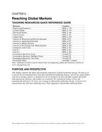 Marketing Chapter 9 United States Supporters Believe Will Increase The