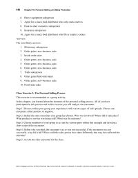 Marketing Chapter 19 What Did The Salesperson Well Not Well