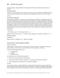 Marketing Chapter 20 Answers Application Questions Price Competition Intense The