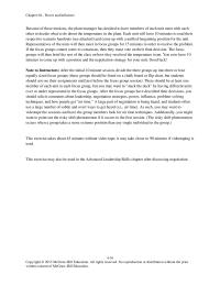 Management Chapter 4 If the focus groups cannot come to consensus