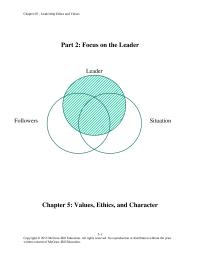 Management Chapter 5 Complete Exercise 53 Personal Values Priority Exercise