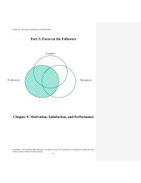 Management Chapter 9 The Focus Here The Lower Level Dysfunctional