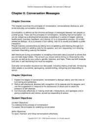 Business Communication Chapter 8 Homework Everyday Conversations Small Talk Introducing People Apologies