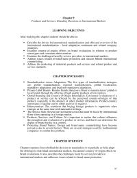 Chapter 9 Global Consumers Homogeneous Consumer Groups Worldwide That