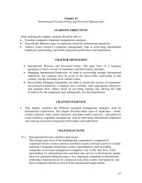 Chapter 15 Post Adjustment Compensation Incentive Whereby The Company