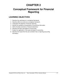 Accounting Chapter 2 The Four Basic Principles Accounting Are Measurement