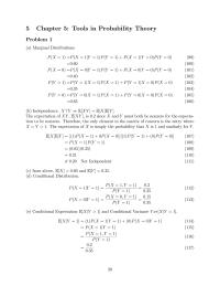 Banking Chapter 5 The computation of the second moment proceeds in a similar