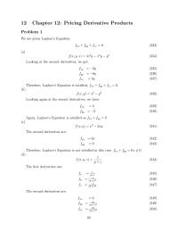 Banking Chapter 12 Boundary conditions serve a purpose similar to initial