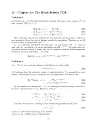 Banking Chapter 13 Is distributed normally with mean ut and variance o2t