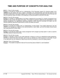 Accounting Chapter 21 the appropriate accounting treatment which should