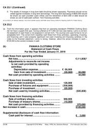 Accounting Chapter 23 Puma Concerning Trend That Should Monitored Investors