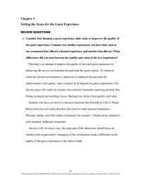 Industrial Engineering Chapter 3 Theming is an attempt to improve the quality&nbsp;