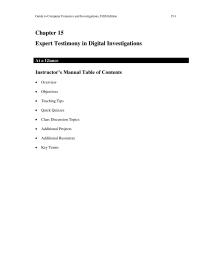 Chapter 15 Homework You Provide Direct Examination When You Testify