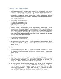 Networking Chapter 7 Assuming Transmission Rate Mbps The Time Transmit