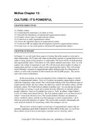 Management Chapter 13 What Was The Nature The Diversity This