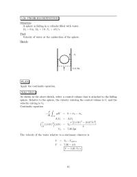 Chapter 5 Definition Situation Nozzle Discharges Water Onto Plate