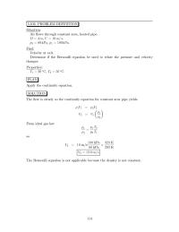 Chapter 5 Solution Let The Pressure The Streamline Upstream